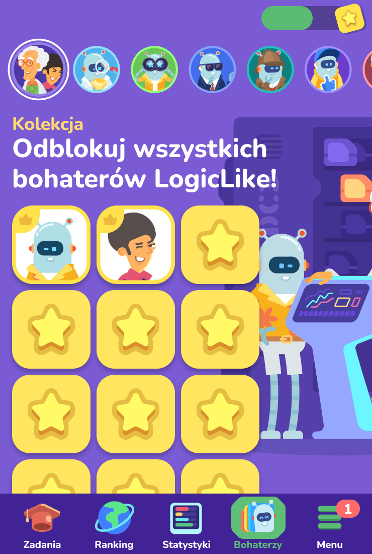 Kolekcja bohaterów