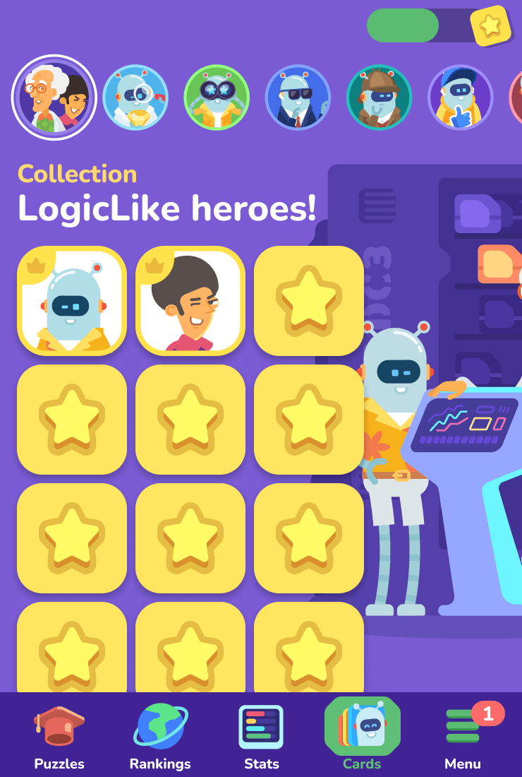Hero cards