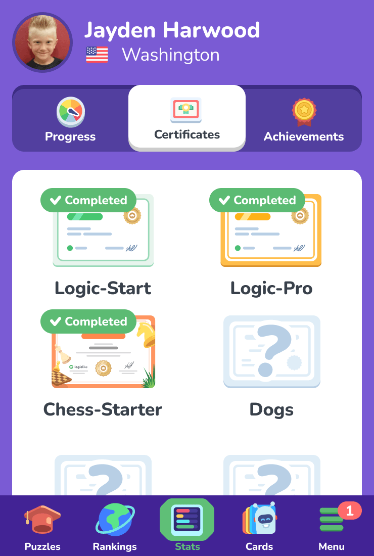 Progress tracker