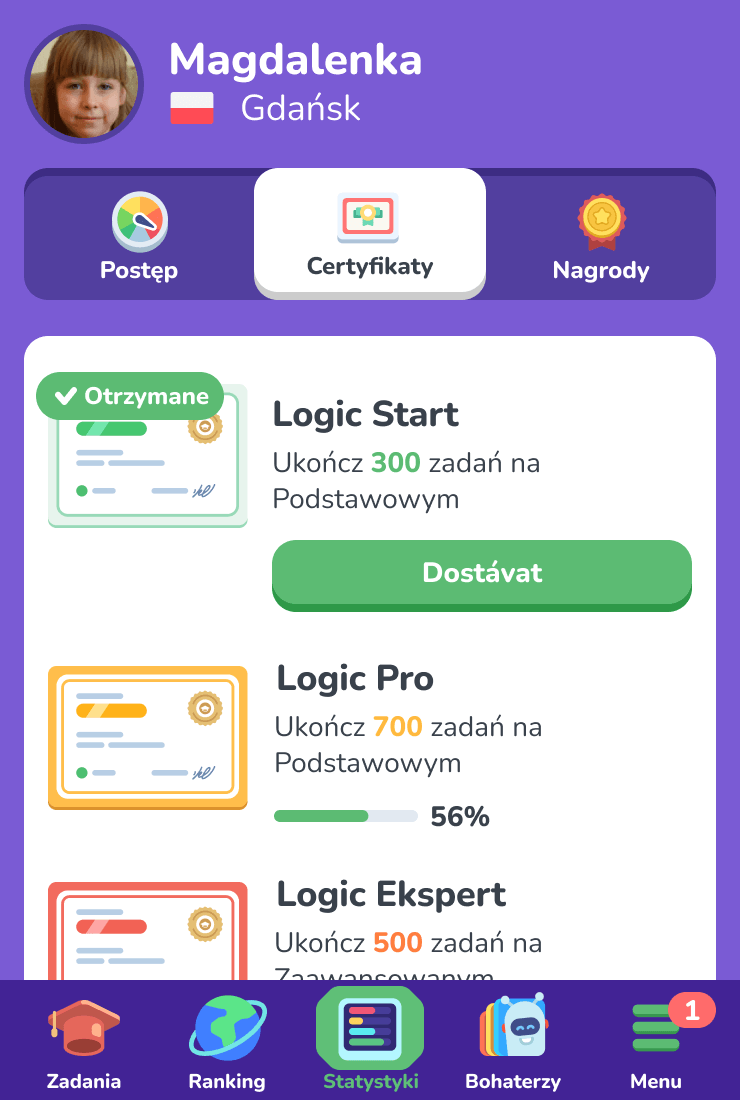 Osiągnięcia i nagrody